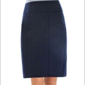 Cabi 875 Navy Blue Newport Pencil Skirt Size 4
